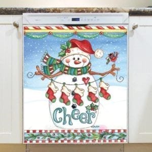 Christmas - Sweet Christmas Holiday #43 - Cheer Dishwasher Sticker