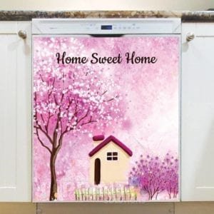 Spring Cottage - Home Sweet Home Dishwasher Sticker