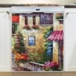 Beautiful Italian Cottage #2 Dishwasher Sticker