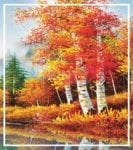 837-beautiful-autumn-trees Beautiful Autumn Trees Dishwasher Sticker