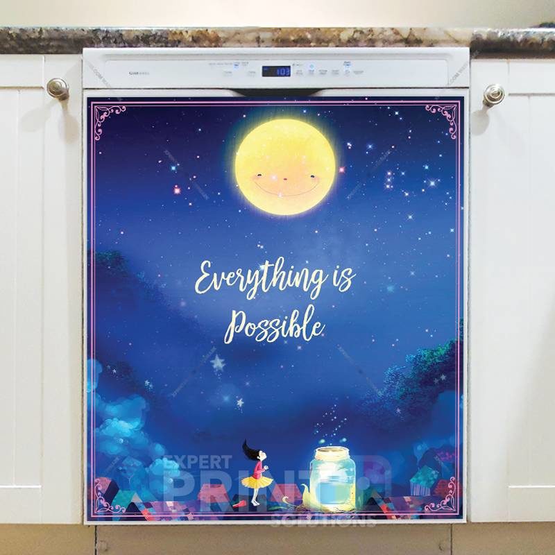 Everything is Possible Dishwasher Sticker