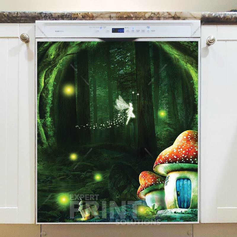 Midnight Fairy Dishwasher Sticker