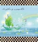 864-cute-fairy-boat-anything-is-possible Cute Fairy Boat - Anything is Possible Dishwasher Sticker
