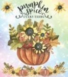Lovely Cozy Autumn #59 - Pumpkin Spice Everything Dishwasher Sticker