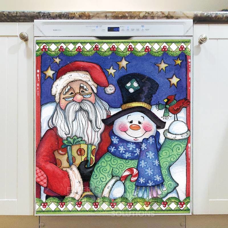 Christmas - Sweet Christmas Holiday #33 Dishwasher Sticker