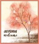 Lovely Cozy Autumn #10 - Autumn Welcome Dishwasher Sticker