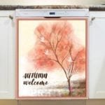 Lovely Cozy Autumn #10 - Autumn Welcome Dishwasher Sticker