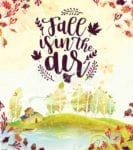 Lovely Cozy Autumn #2 - Fall is in the Air Dishwasher Sticker