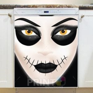 Scary Horror Halloween Design #17 Dishwasher Sticker