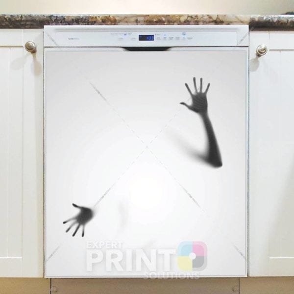 Scary Horror Halloween Design #5 Dishwasher Sticker