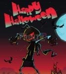 988-cute-halloween-design-11-happy-halloween Cute Halloween Design #11 - Happy Halloween Dishwasher Sticker