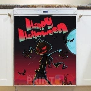 Cute Halloween Design #11 - Happy Halloween Dishwasher Sticker