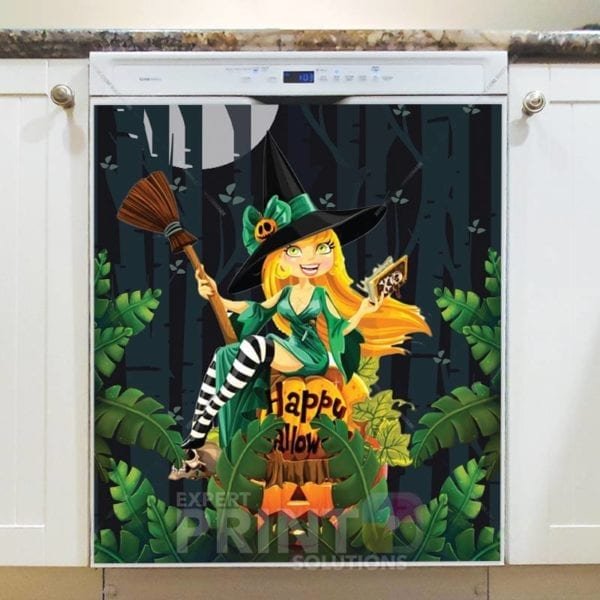 Cute Halloween Design #9 - Happy Halloween Dishwasher Sticker