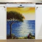 3144-seaside-in-tuscany-dishwasher-magnet Seaside in Tuscany Dishwasher Magnet