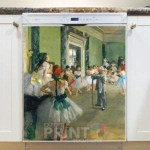 Dance Class by Edgar Degas Dishwasher Magnet