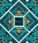 Bohemian Talavera Indian Pattern #1 Garden Flag