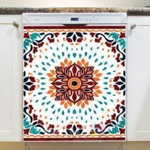 Bohemian Talavera Indian Pattern #3 Dishwasher Magnet