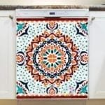 Bohemian Talavera Indian Pattern #6 Dishwasher Magnet