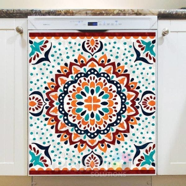 Bohemian Talavera Indian Pattern #6 Dishwasher Magnet