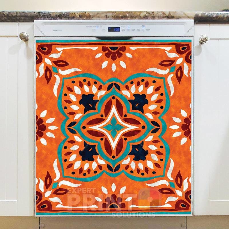 Bohemian Talavera Indian Pattern #7 Dishwasher Magnet