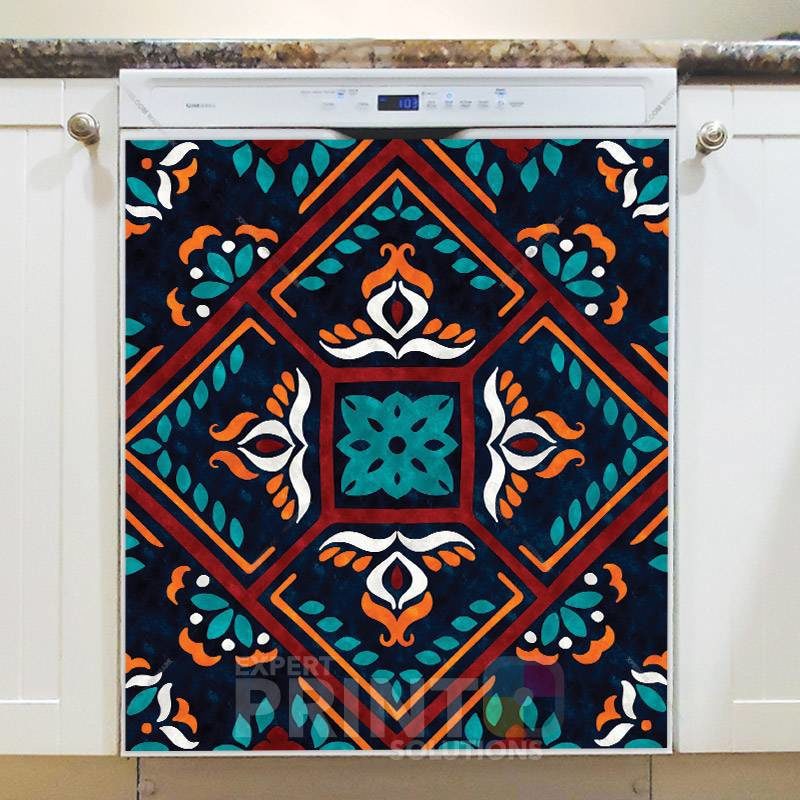 Bohemian Talavera Indian Pattern #9 Dishwasher Magnet