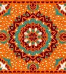 Bohemian Talavera Indian Pattern #14 Garden Flag