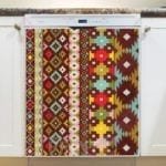 Bohemian Ethnic Aztec Design Dishwasher Magnet