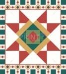 Beautiful Farmhouse Quilt Patchwork Design #1 Garden Flag