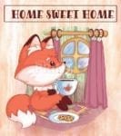 Home Sweet Home Fox Garden Flag