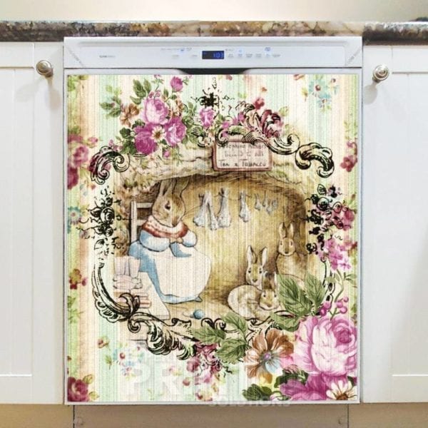 3244-vintage-peter-rabbit-and-friends-3-dishwasher-magnet Vintage Peter Rabbit and Friends #3 Dishwasher Magnet