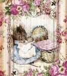 3245-vintage-peter-rabbit-and-friends-4 Vintage Peter Rabbit and Friends #4 Garden Flag