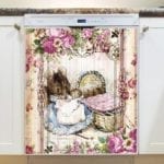 3245-vintage-peter-rabbit-and-friends-4-dishwasher-magnet Vintage Peter Rabbit and Friends #4 Dishwasher Magnet