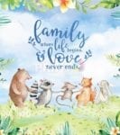 Cute Animal Friends Garden Flag