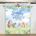 Cute Animal Friends Dishwasher Magnet