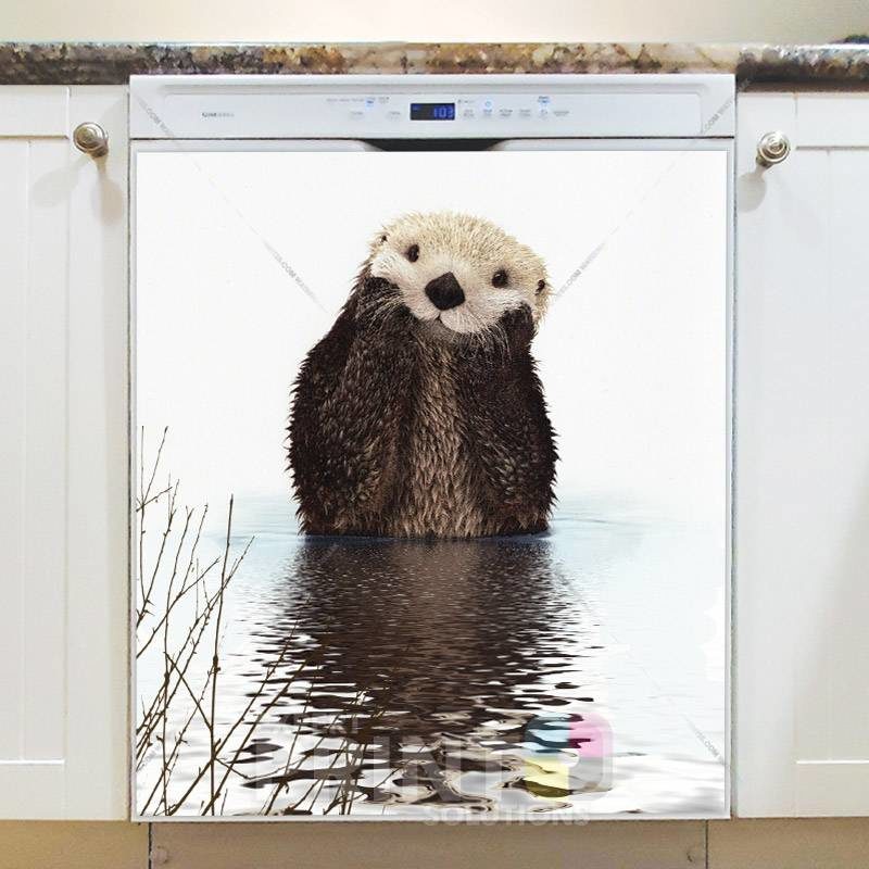 The Cutest Otter Dishwasher Magnet