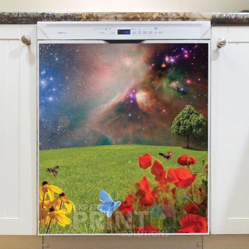 Nebula Above Fairyland Dishwasher Magnet