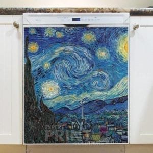 Starry Night by Vincent van Gogh Dishwasher Magnet