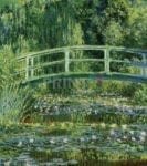 Water Lilies and Japanese Bridge by Claude Monet Garden Flag