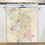 Victorian Butterfly Garden #2 Dishwasher Magnet