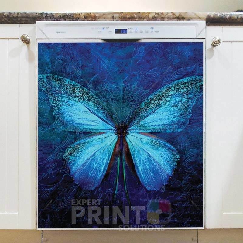 Beautiful Glowing Butterfly #1 Dishwasher Magnet