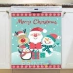 Happy Christmas Group #2 Dishwasher Magnet