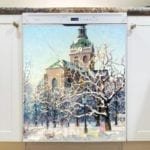 The Church of St. Jacob, Stockholm Dishwasher Magnet