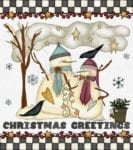 Primitive Country Farmhouse Christmas #4 Garden Flag