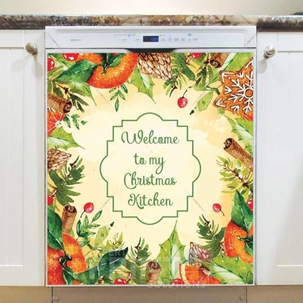 3888-welcome-to-my-christmas-kitchen-dishwasher-magnet Welcome to my Christmas Kitchen Dishwasher Magnet