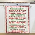 3897-christmas-family-rules-dishwasher-magnet Christmas Family Rules Dishwasher Magnet