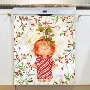 Cute Christmas Toddler Dishwasher Magnet