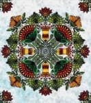 Beautiful Christmas Mandala Garden Flag
