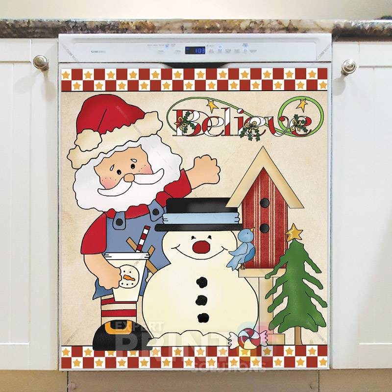 Santa Claus' Workshop #5 Dishwasher Magnet