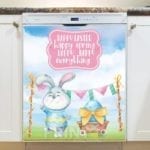 4152-happy-easter-bunny-dishwasher-magnet Happy Easter Bunny Dishwasher Magnet