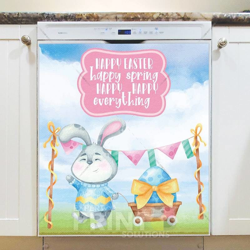 Happy Easter Bunny Dishwasher Magnet